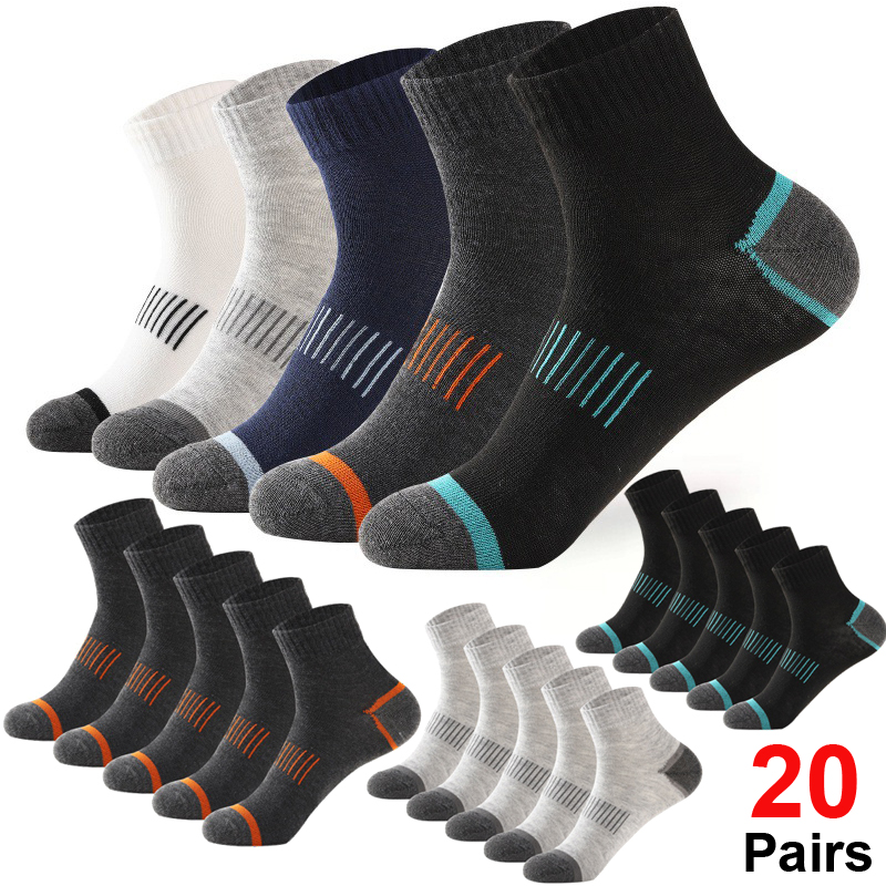 Athletic Sock Cushion - 20 paar katoenen sokken voor heren,