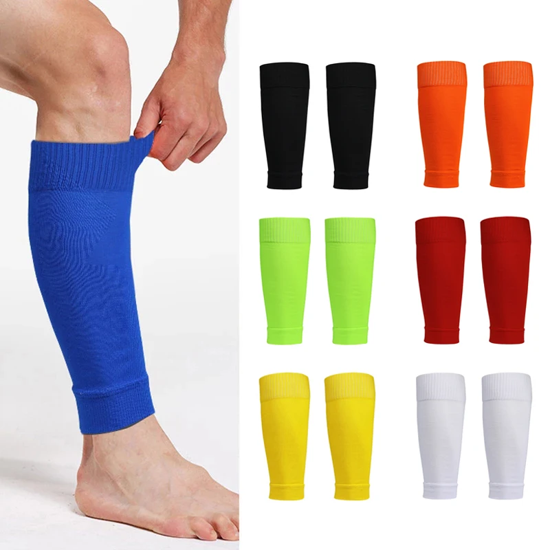 Compression Sleeve Calf - Drukvoetbalsokken, beenbeschermende sokken voor volwassenen, zweetabsorberende
