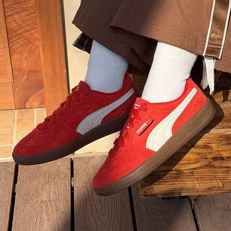 Nieuwe PUMA Palermo Rode Suede - Puma Shoes Suede Classic recensie en prijs