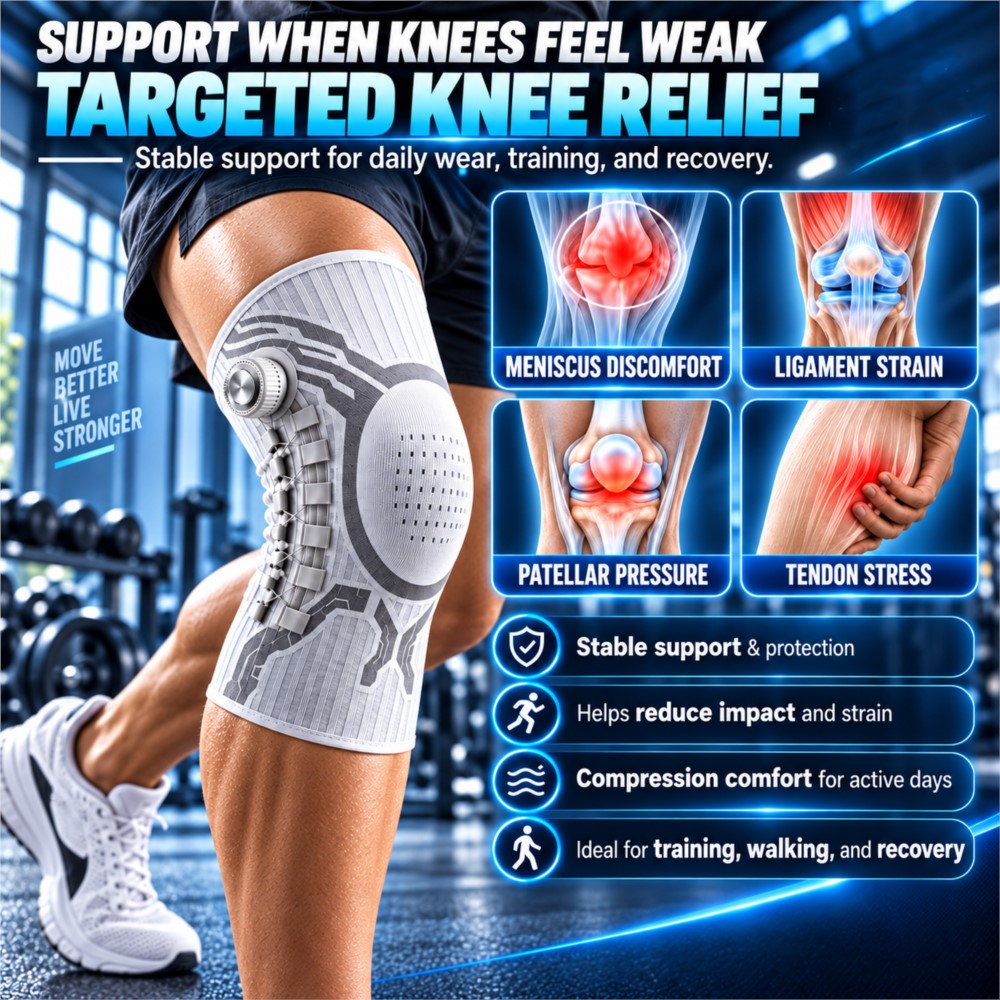 Verstelbare kniebrace met slim - Compression Sleeve Calf recensie en prijs